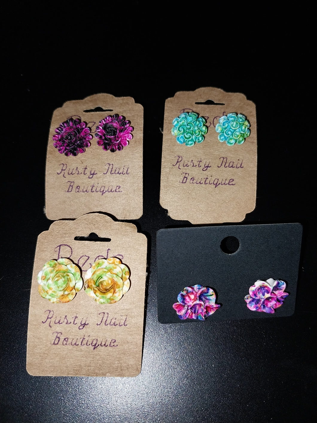 Flower Stud Earrings