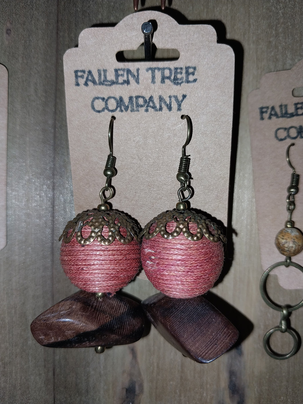 Fallen Tree Co Bead Earrings