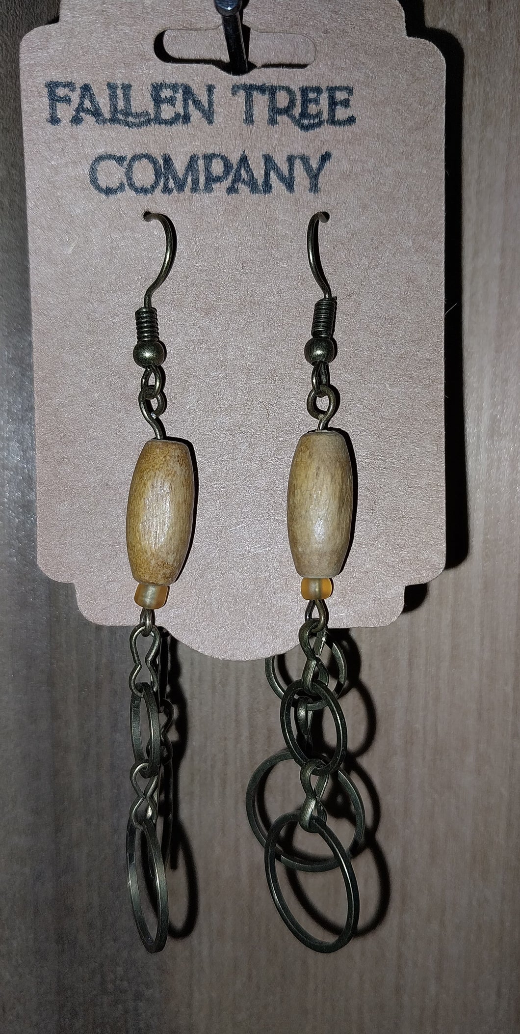 Fallen Tree Co Wood Earrings