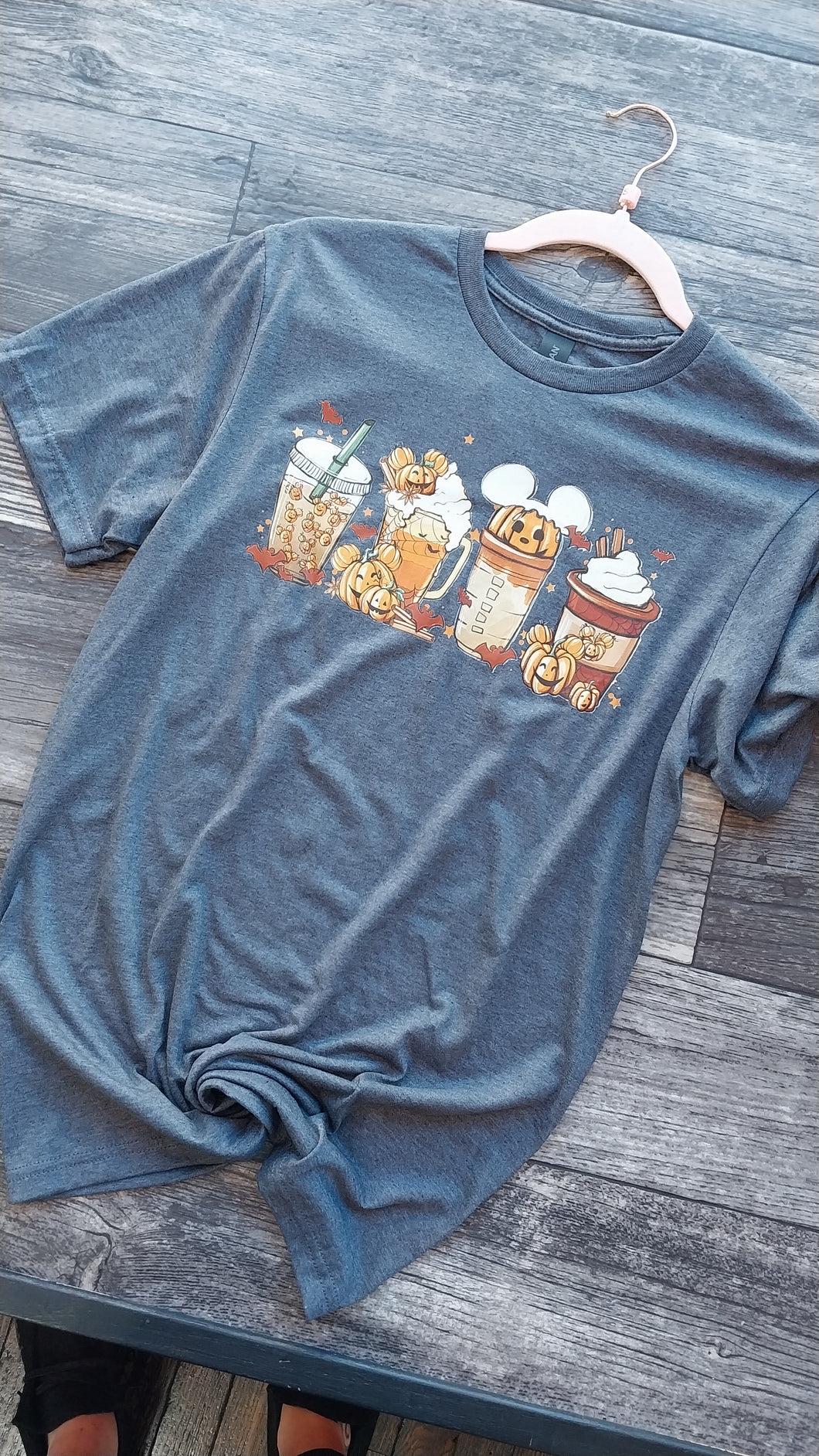 Halloween Coffee Tee ☆Small