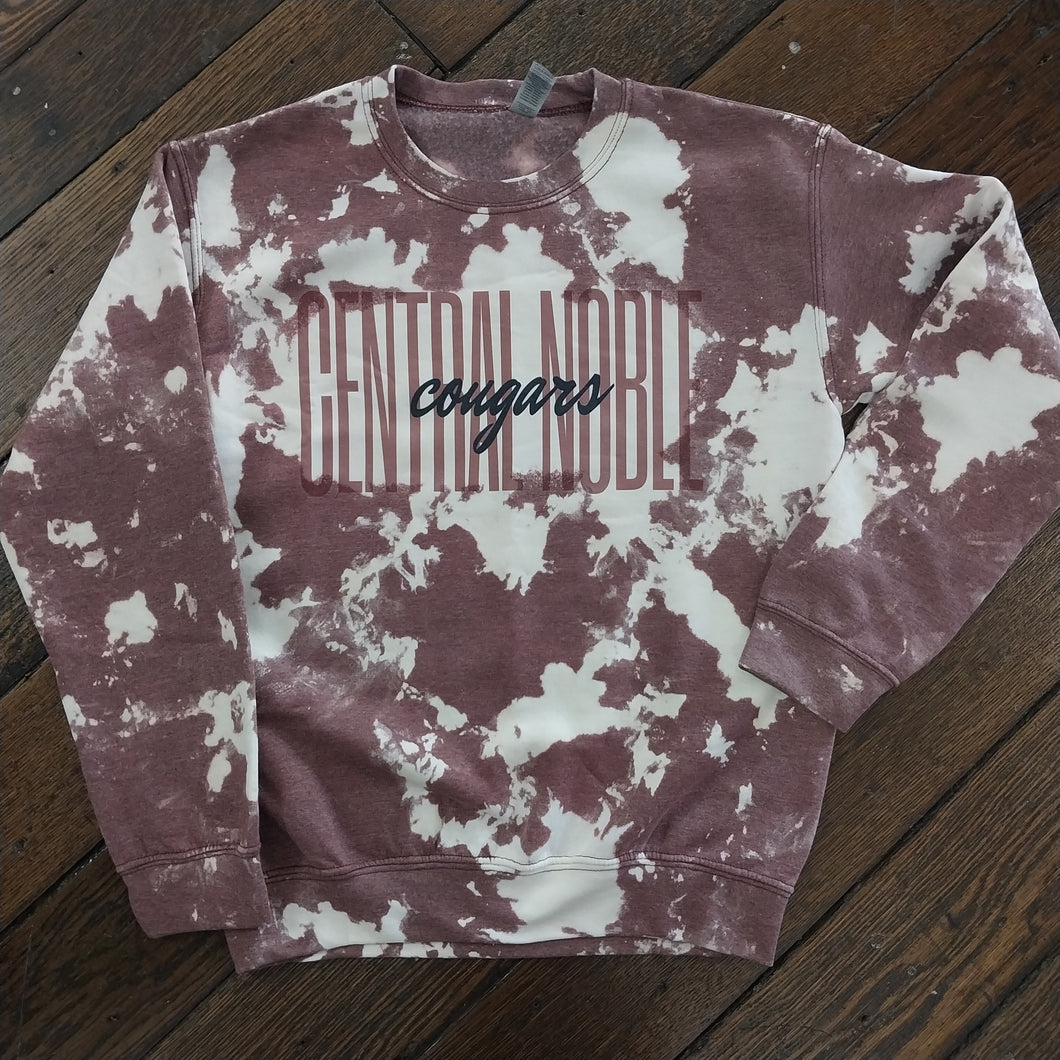 Cougar Acid Washed Crewneck