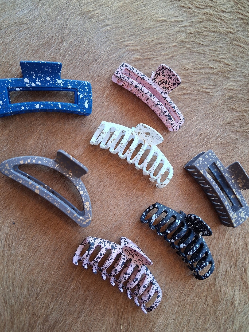 XLarge Splatter Claw Clips