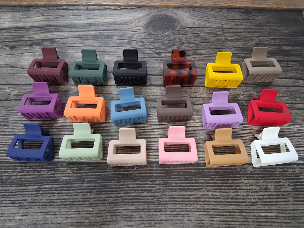 Small Square Claw Clip