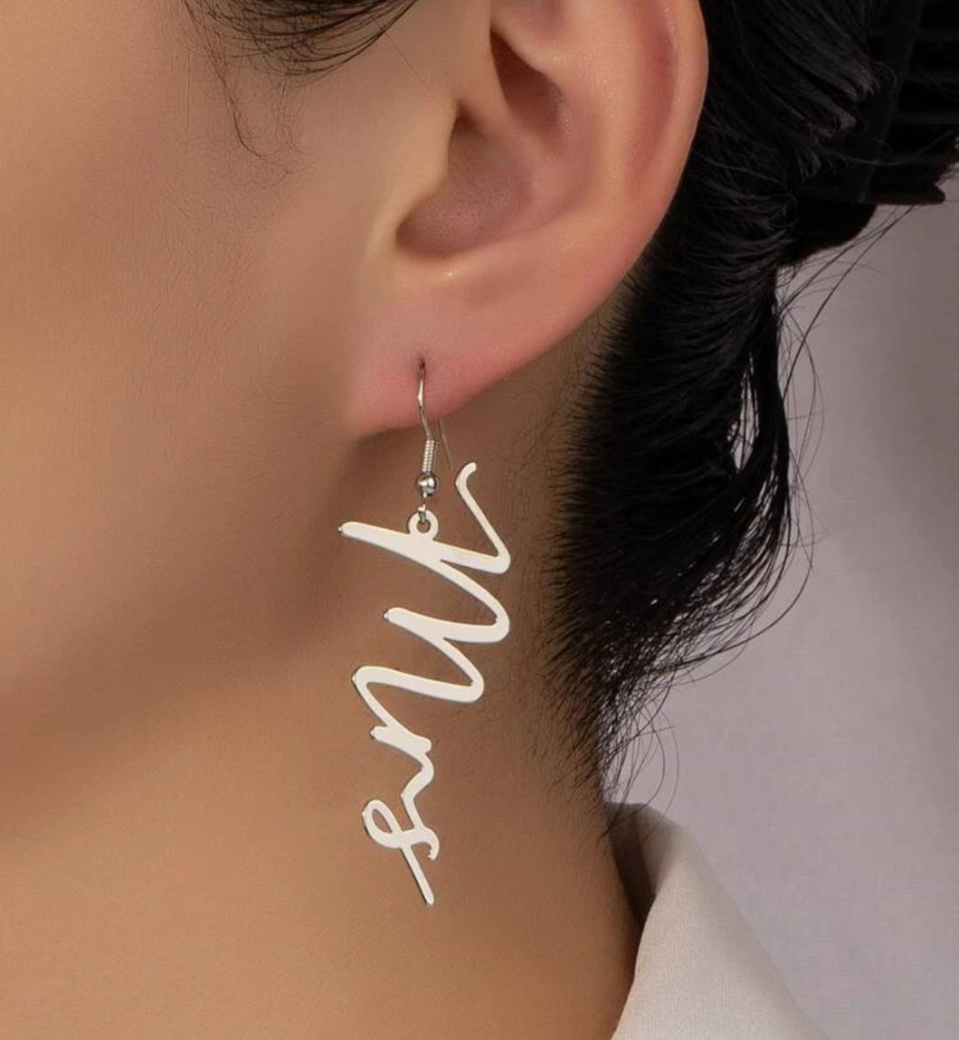 Mrs Earrings