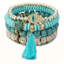 Load image into Gallery viewer, Boho Bracelet Sets- 3 Colors
