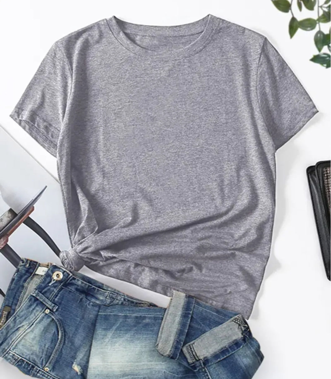 Basic Grey Tee