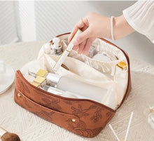 Load image into Gallery viewer, Embossed Makeup Bag ☆4 colors
