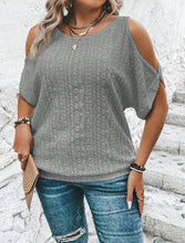 Load image into Gallery viewer, Curvy Kendra Blouse☆ Grey/Brown
