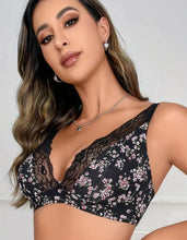 Load image into Gallery viewer, Floral Silky Bralette
