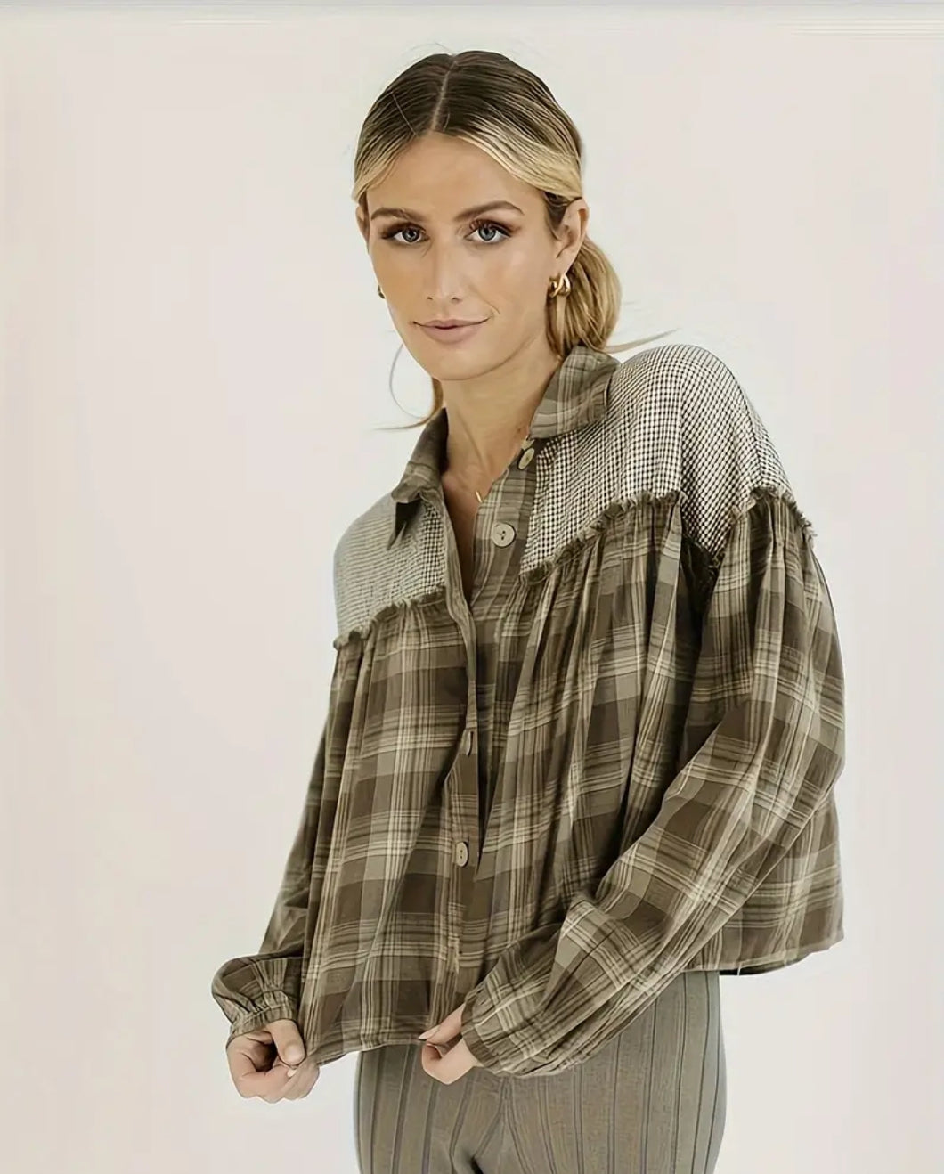 Darlin Crop Flannel