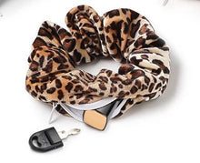 Load image into Gallery viewer, Cheetah Zipper Scrunchie
